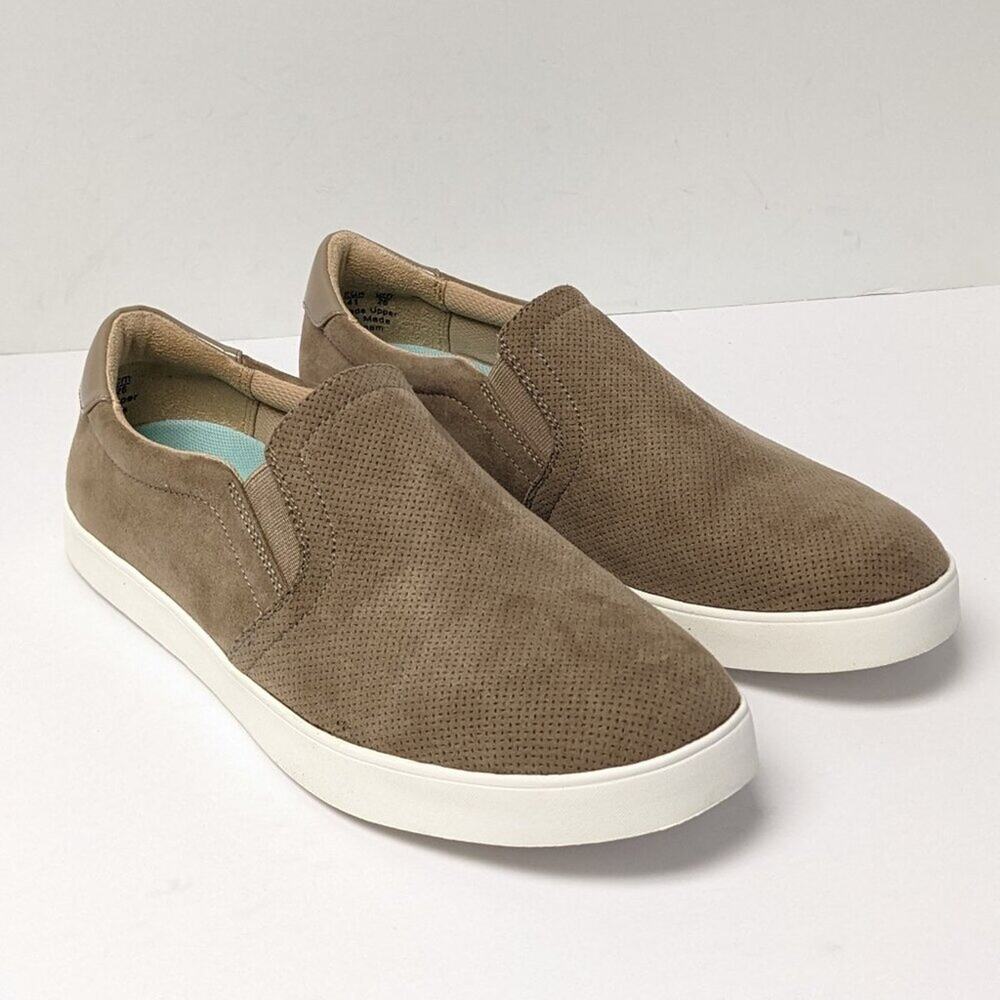 Dr. Scholl's Madison Slip-On Shoes, Brown, Women's 10 Wide